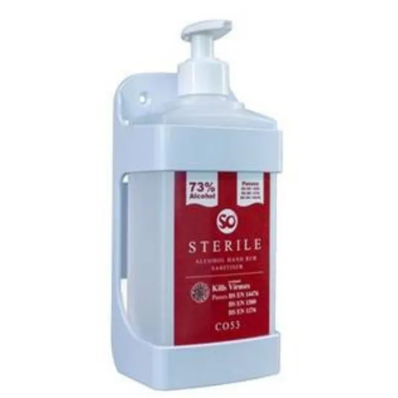 [C-HC053500B] So Sterile Alcohol Hand Sanitiser 500ml WITH BRACKET