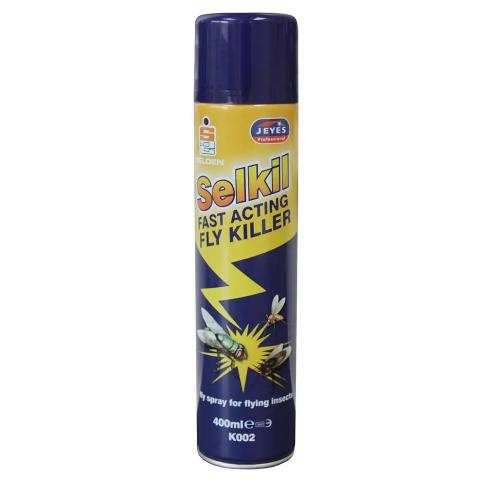 [C-JK002480SE] Selkil Aerosol Fly Spray (400ml)