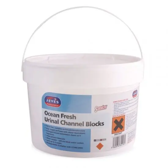 [C-JYCB33KGSE] Jeyes Ocean Urinal Blocks 3kg Tub