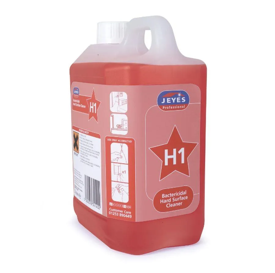 [C-JYH01S2SE] H1 Bactericidal Hard Surface Cleaner (2x2L)