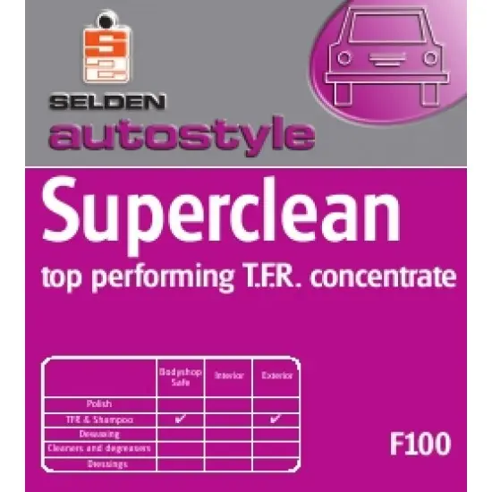 [C-VF10025SE] Superclean TFR Concentrate (25 litres)