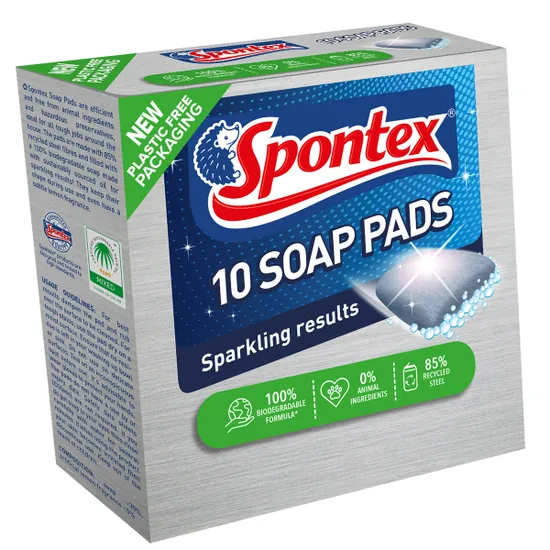 [J-BP10CN] Spontex Multi Use Soap Pads (10 pack)