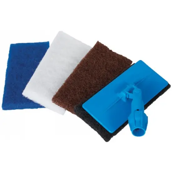 [J-DBPBRS] Doodlebug/Octopus Scrub Pad  11x25cm - Black