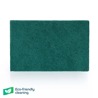 Green Scouring Pads, 15x23cm (10 pack)