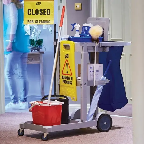 [J-JTRS] Cleaners Jolly Trolley (113Ltr)