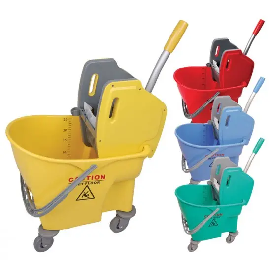 [J-KBBR24RS] 25ltr Red Buffalo Kentucky Bucket & Wringer