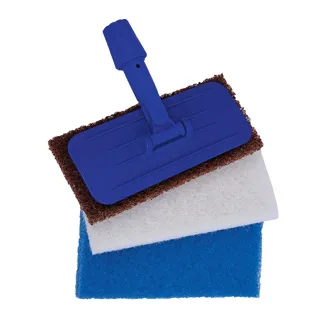 Octopus Cleaning Tool with 3 Scrub Pads