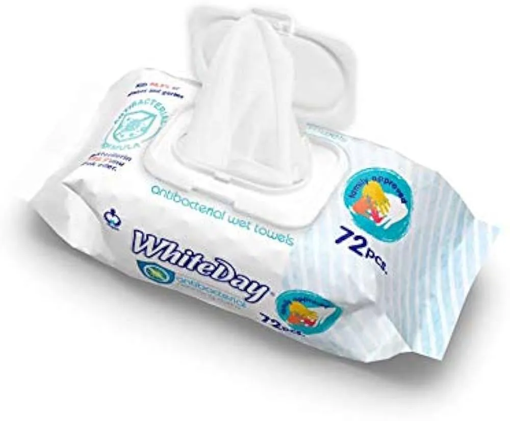 [J-WW100] White Day Wet Wipes Pack (100)