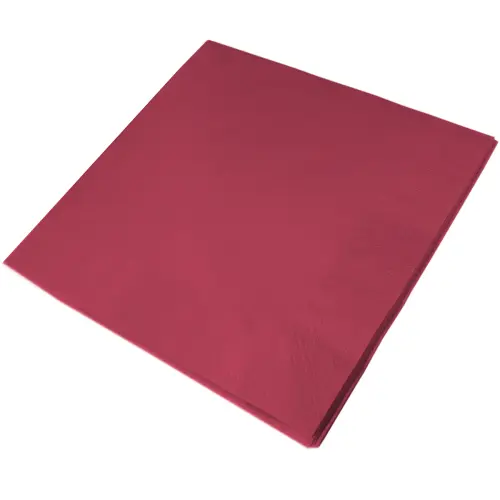 [P-BEN40] 2ply 40cm Napkins (2000 pack) [4 FOLD] Beaujolais