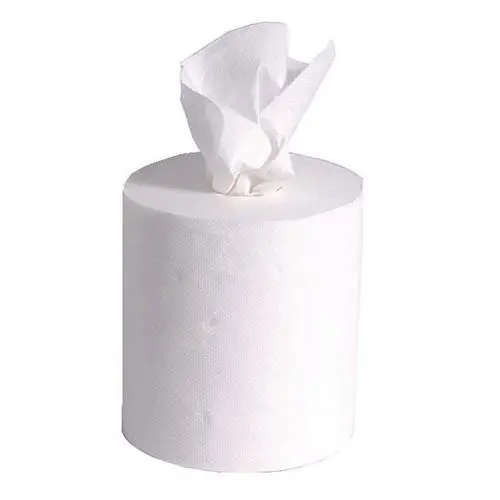 [P-CFMW2JB] WHITE 2-PLY 60M Mini Centre Pull Rolls (12 Rolls)