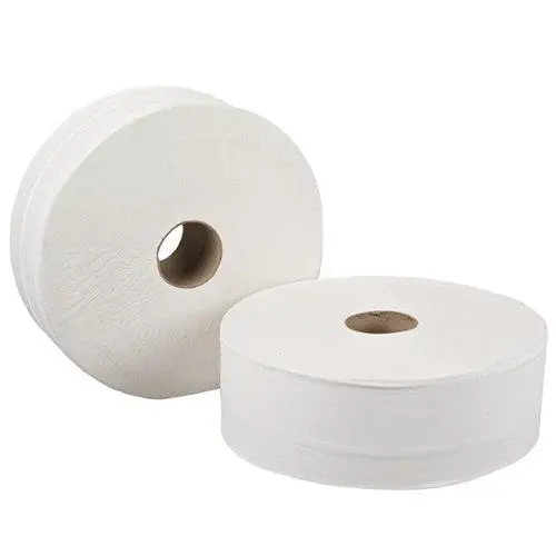 2 ply White 2.25" Midi Jumbo, 250M Pack (6)