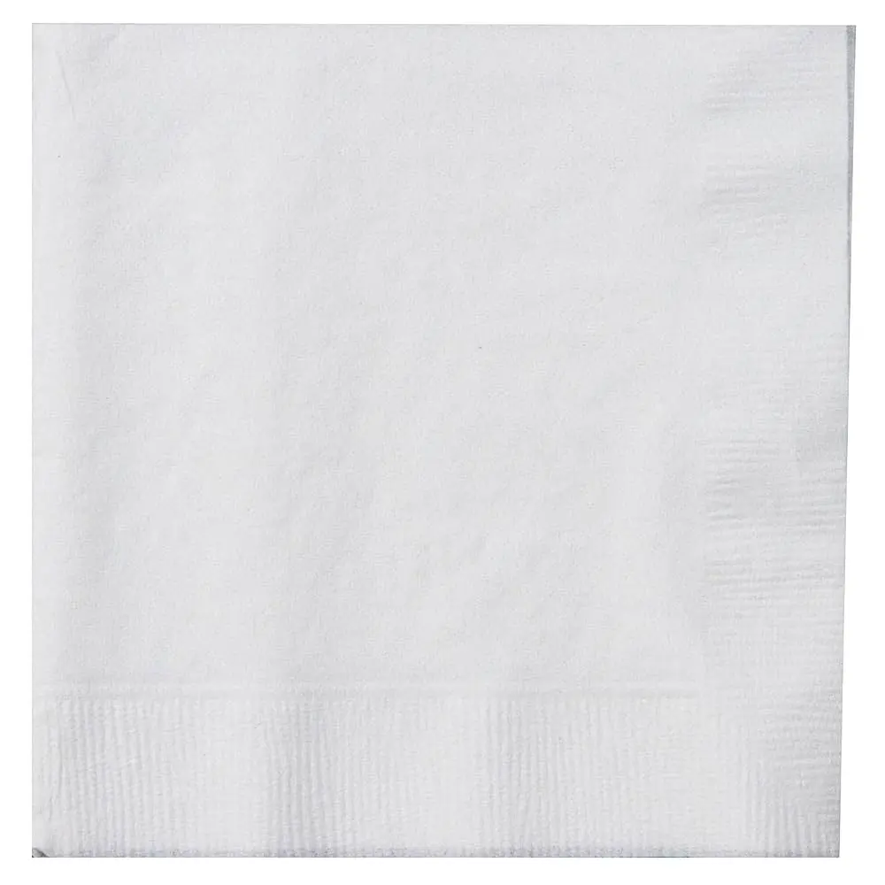 [P-WN402AT] 2ply 40cm White Napkins (2000 pack) [4 FOLD]