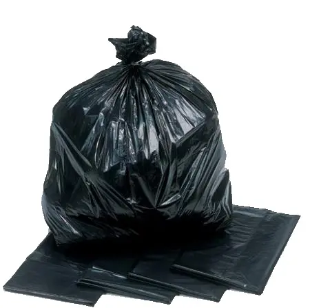 [RS-BRSHDCR] Black Refuse Sacks (200) 10KG/90L