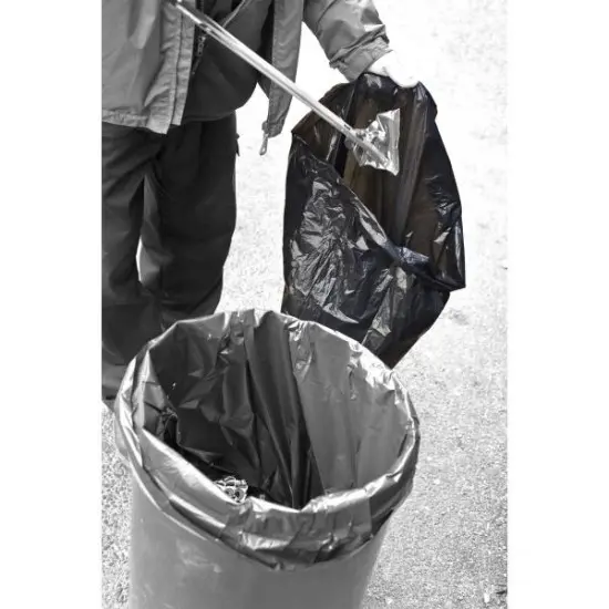 Black Refuse Sacks [Large] H/Duty 15kg (200) 18/32x39