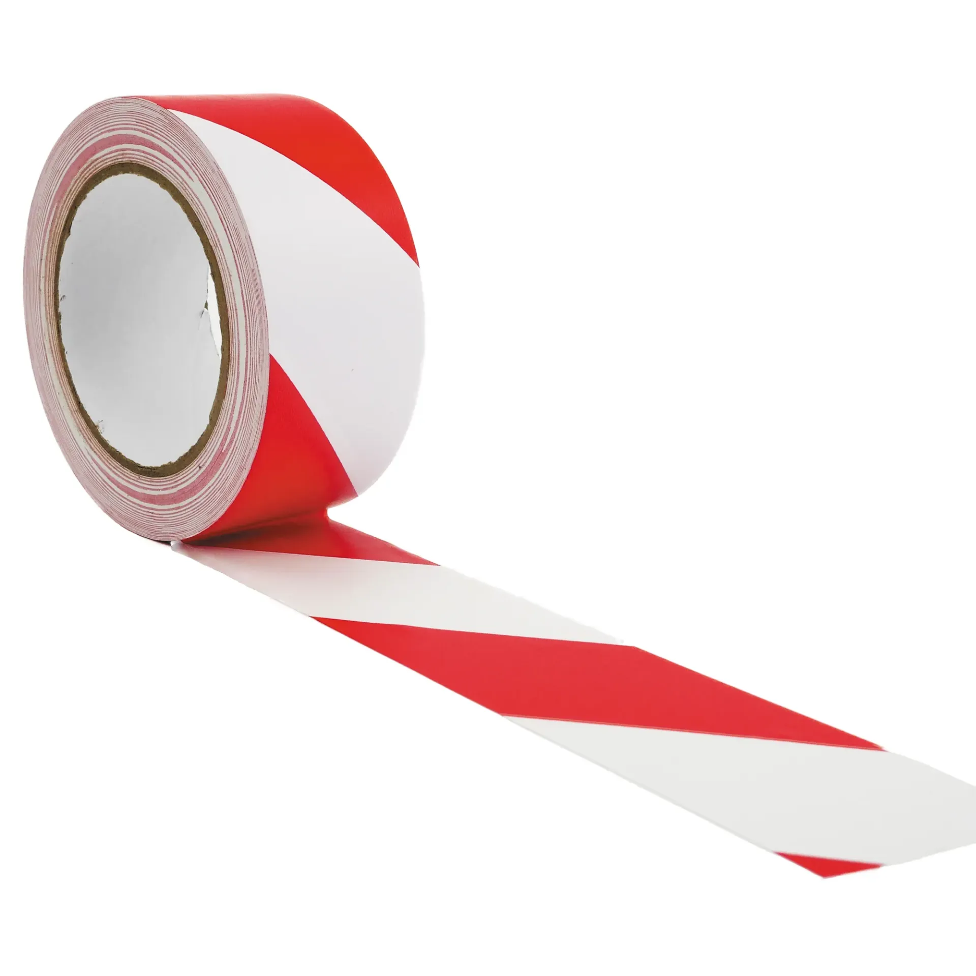 Hazard Warning Tape Red/White 50mm 33M