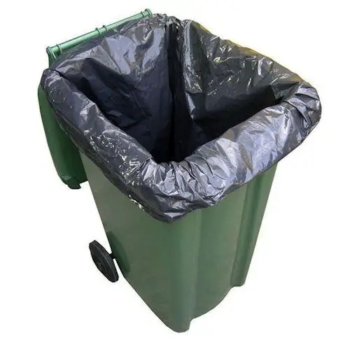 [RS-WBLHD] Wheelie Bin Liner H/Duty Black (100) 30x46x53"