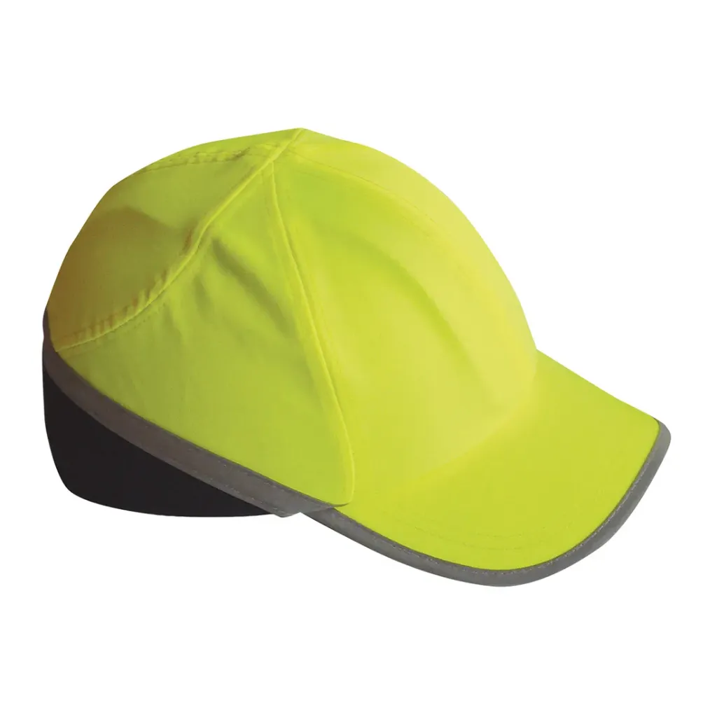 Hi Vis Bump Cap Yellow/Navy