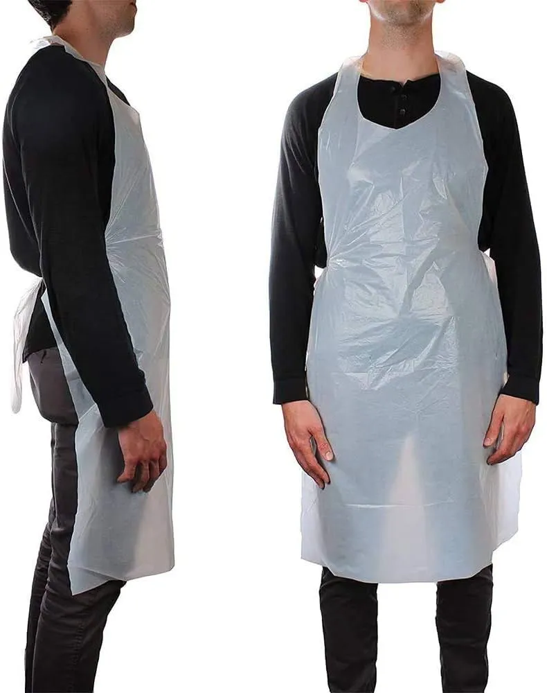 [W-DAWAIT] White Disposable Aprons (1200 pack)