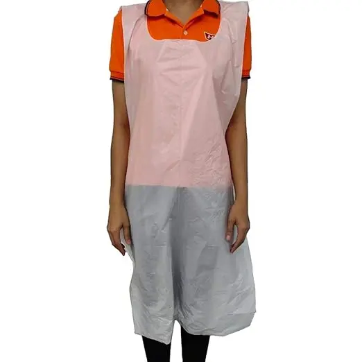 [W-DAWMM] White Disposable Aprons, 69 X 107cm (200 Pack)