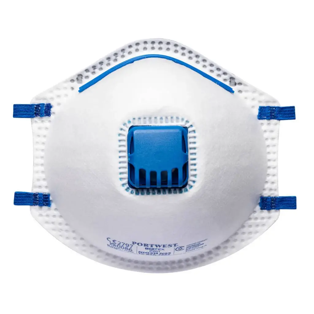 [W-DMFFP2VPW/P201] PW FFP2 Disp Valved Dust Mask (10 pack)