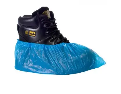 Disposable Blue Shoe Covers (100 pieces, 50 pair)