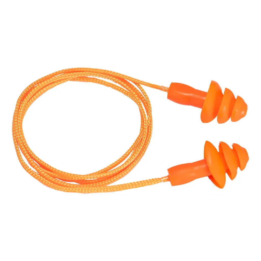 [W-PWEP04] Reusable Corded TPR Ear Plug ( 50 pairs)