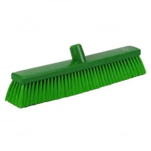 [B-DSGVK] Hard Bristle Deck Scrubber Brush Head 300mm Green