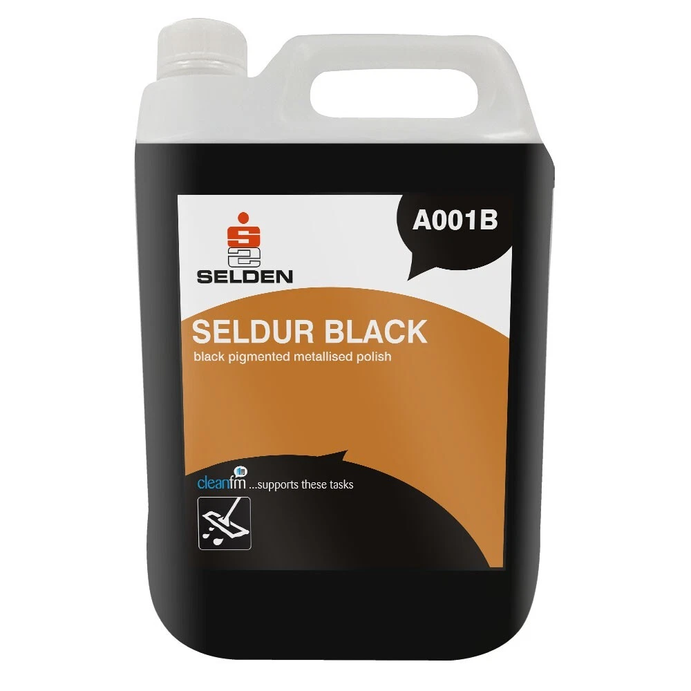 [C-FA001B5SE] Seldur Black Metalised Polish (5ltrs)