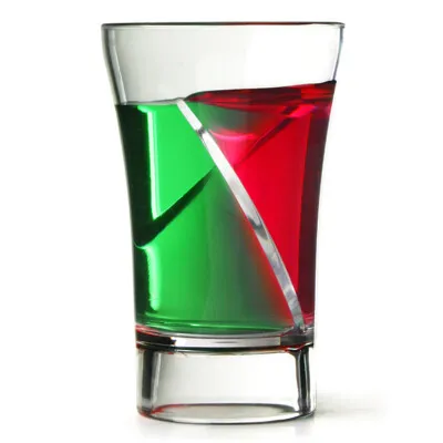 Twister Siptail 3cl Plastic Shot Glasses (60 case)