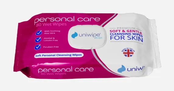 [J-PWUN] Uniwipe Premium Personal Care wipe (Pack of 80)