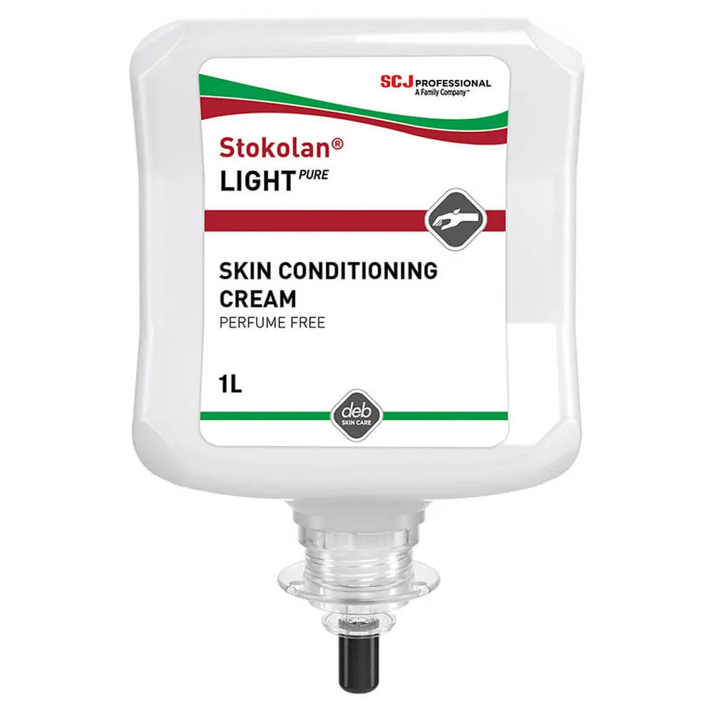 [C-HDEBRES1L] Deb Stokolan Light PURE 1 Litre Cartridge [6 x 1 litre]