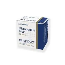 Blue Dot Microporous Tape 2.5cm x 5 Metre