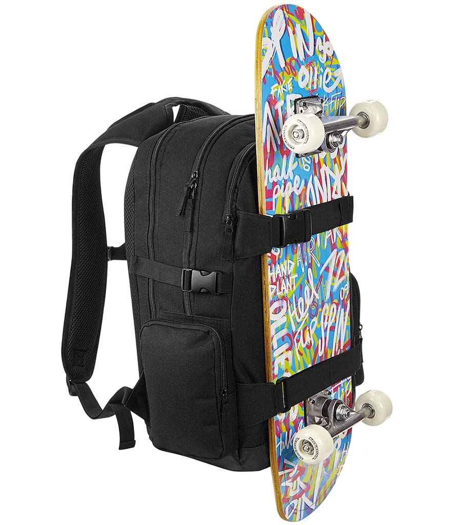 [BG853 BLK ONE] BagBase Old School Boardpack