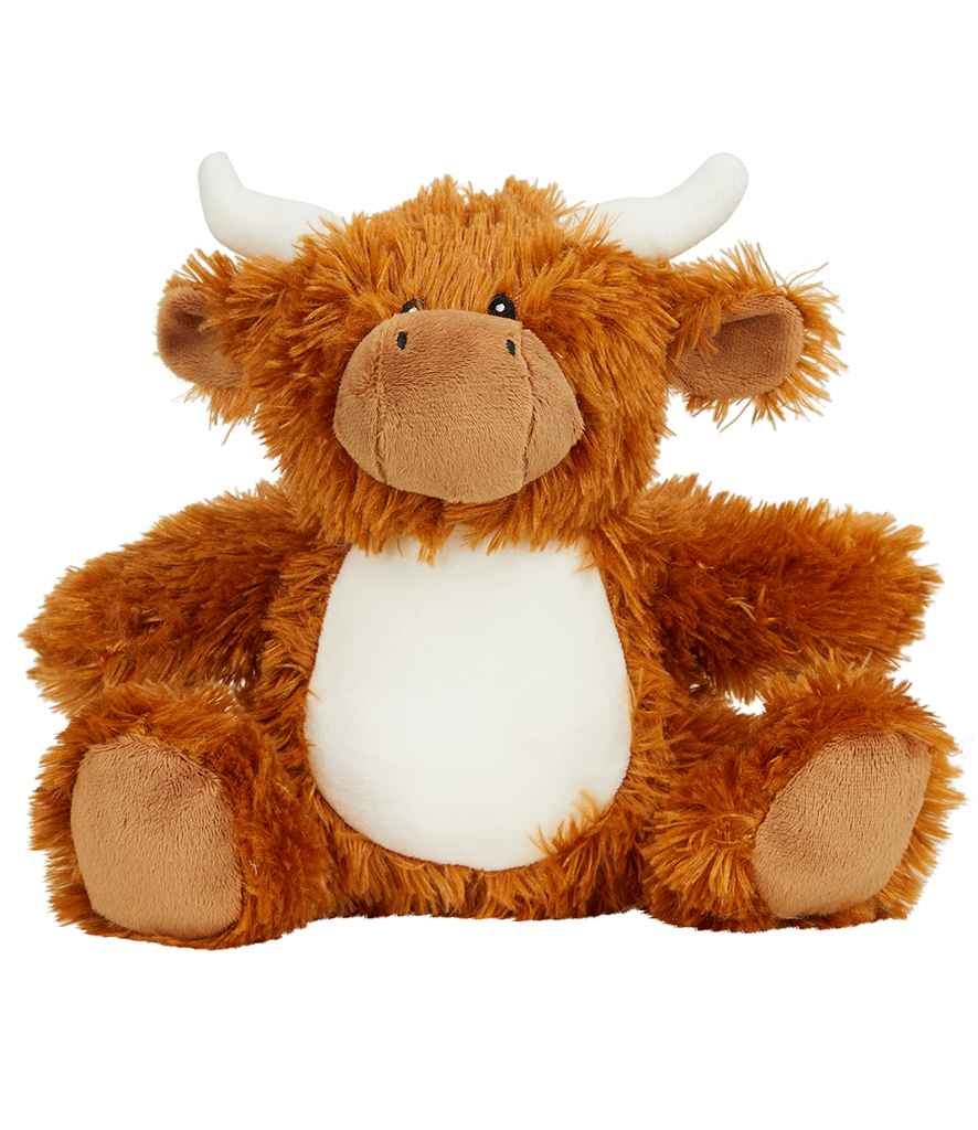 [MM565 BRN L] Mumbles Zippie Highland Cow