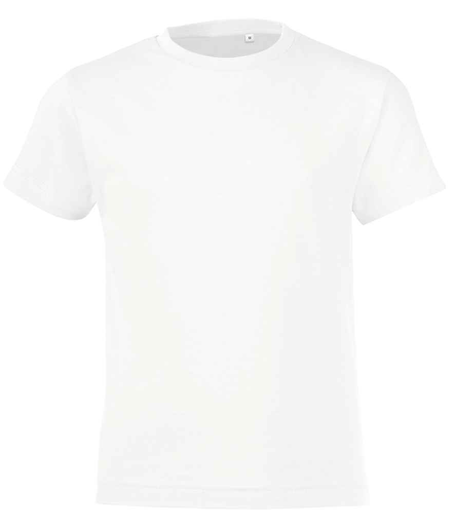 [01183 WHI 10yrs] SOL'S Kids Regent Fit T-Shirt (White, 10yrs)