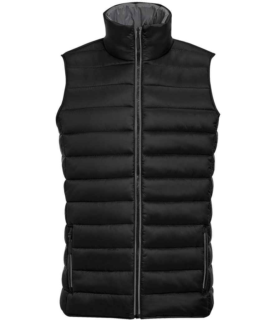 [01436 BLK S] SOL'S Wave Bodywarmer (Black, S)