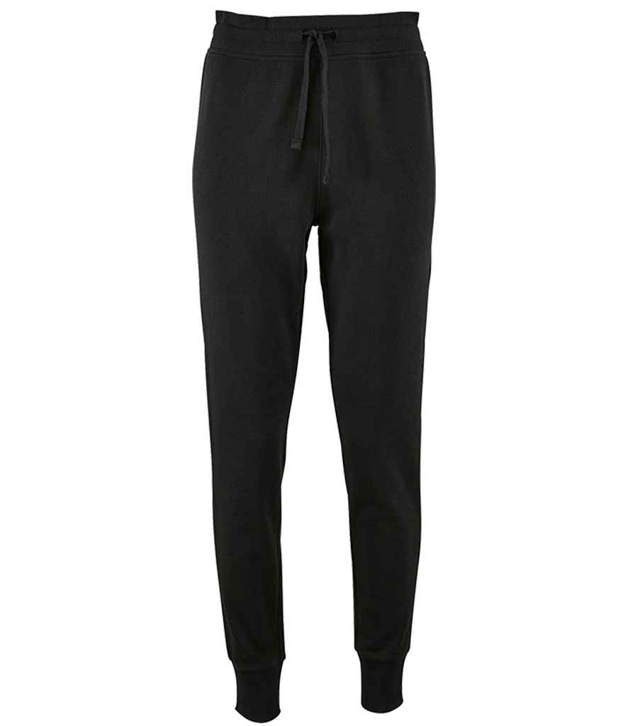 [02085 BLK XS] SOL'S Ladies Jake Slim Fit Jog Pants (Black, XS)