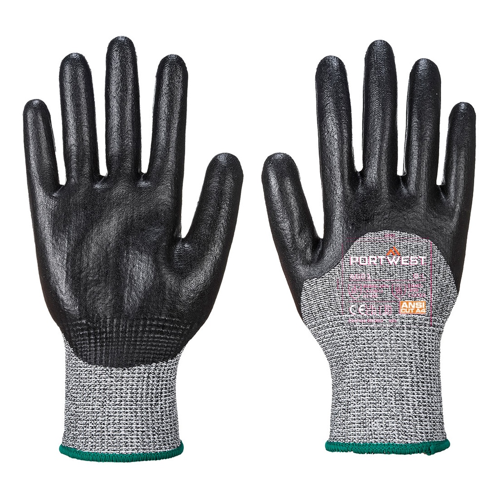 [A621BKRS] Cut D13 3/4 Nitrile Foam Glove (S)