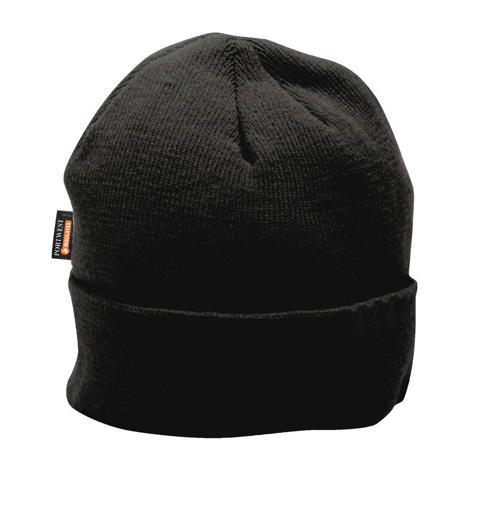 Portwest Insulated Knit Cap Insulatex Lined (Black)