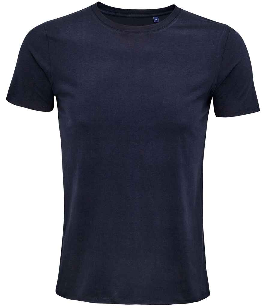 [03570 NGT S] NEOBLU Leonard Soft Organic T-Shirt (Night Blue, S)