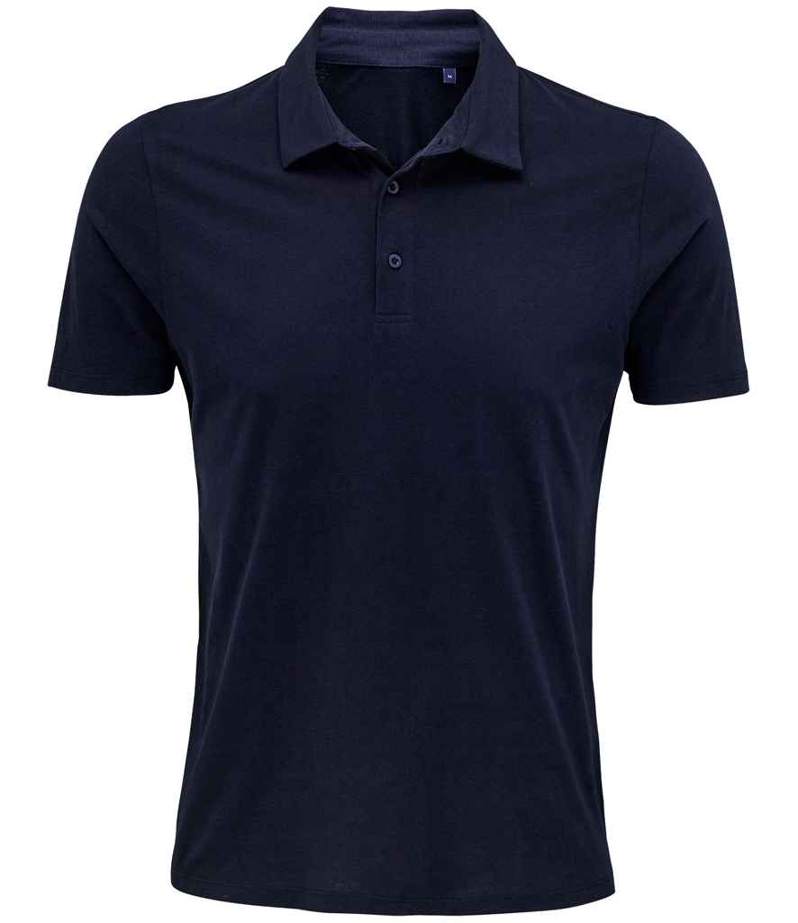 [03572 NGT S] NEOBLU Octave Organic Soft Jersey Polo Shirt (Night Blue, S)