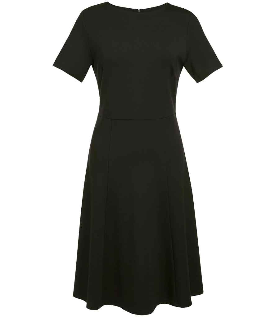 [BK510 BLK 8/R] Brook Taverner Ladies Jersey Stretch Belinda Dress (Black, 8/R)