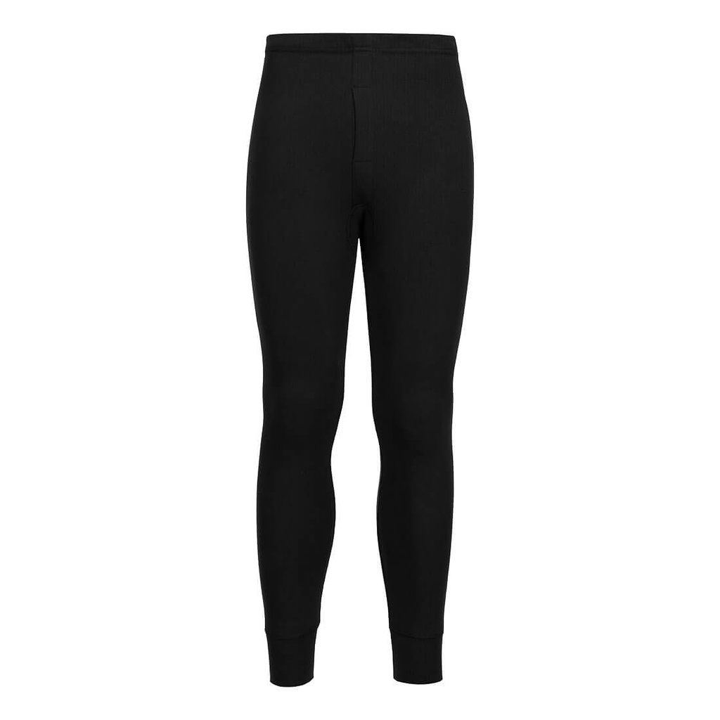 [B121BKRXS] Thermal Trousers (Black, XS)