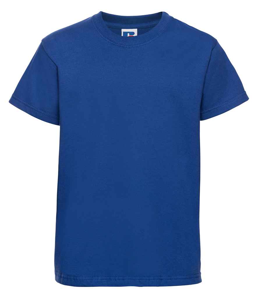 [180B BRO 3-4] Russell Schoolgear Kids Classic Ringspun T-Shirt (Bright Royal, 3-4)