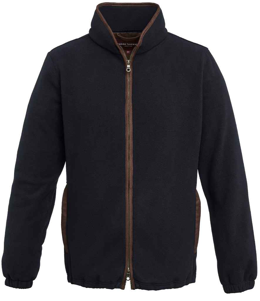 [BK524 GNT XS] Brook Taverner Unisex Baltimore Fleece Jacket (Gunmetal, XS)