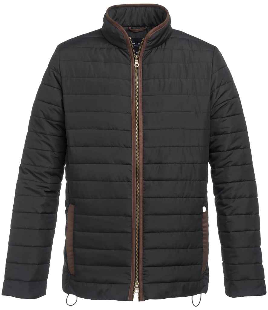[BK526 BLK XS] Brook Taverner Orlando Quilted Jacket (Black, XS)