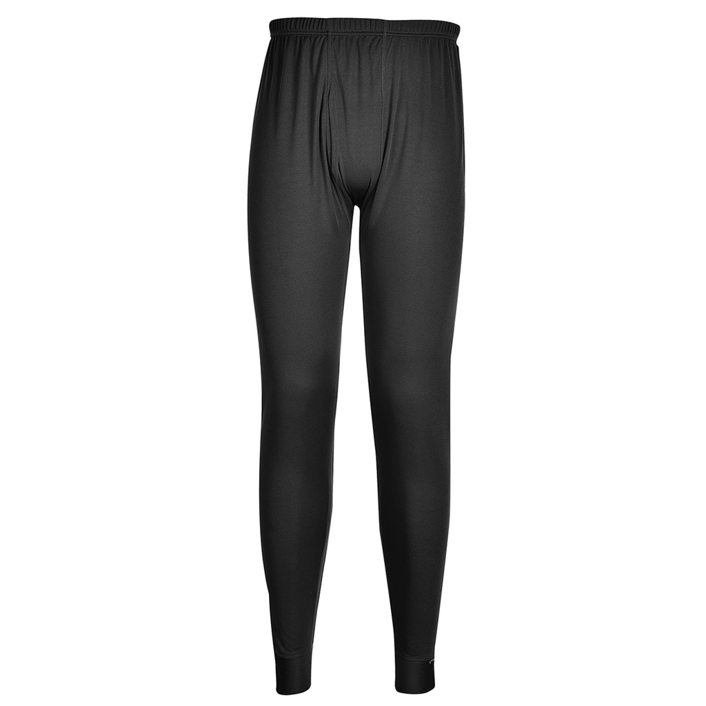 [B131BKRXS] Thermal Baselayer Leggings (Black, XS)