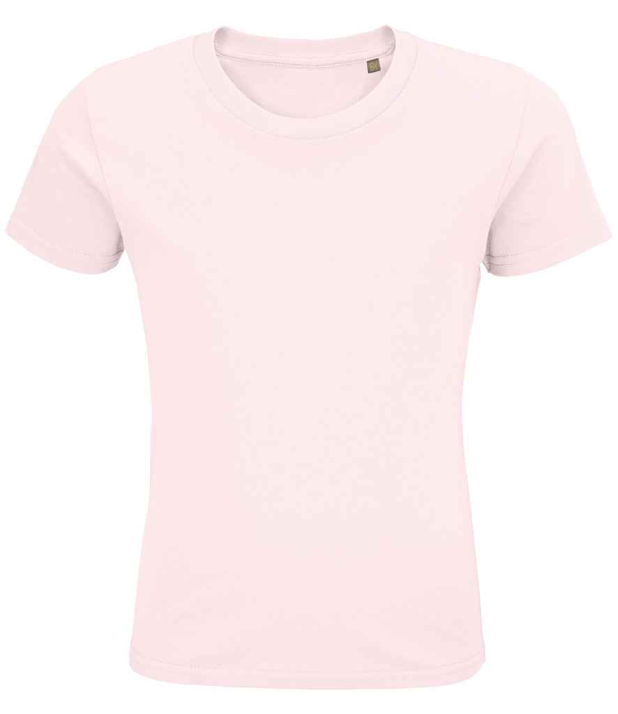 [03578 PPN 10yrs] SOL'S Kids Pioneer Organic T-Shirt (Pale Pink, 10yrs)