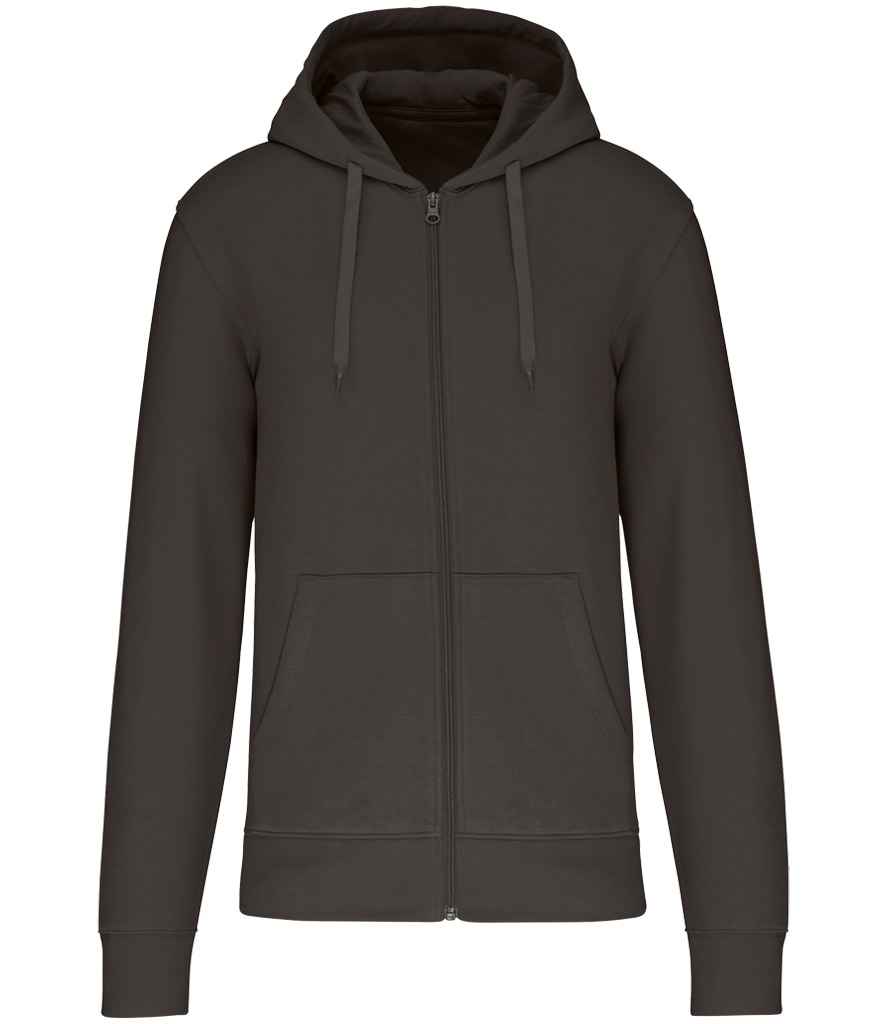 [KB4030 DGY XS] Kariban Eco Friendly Full Zip Hoodie (Dark Grey, XS)
