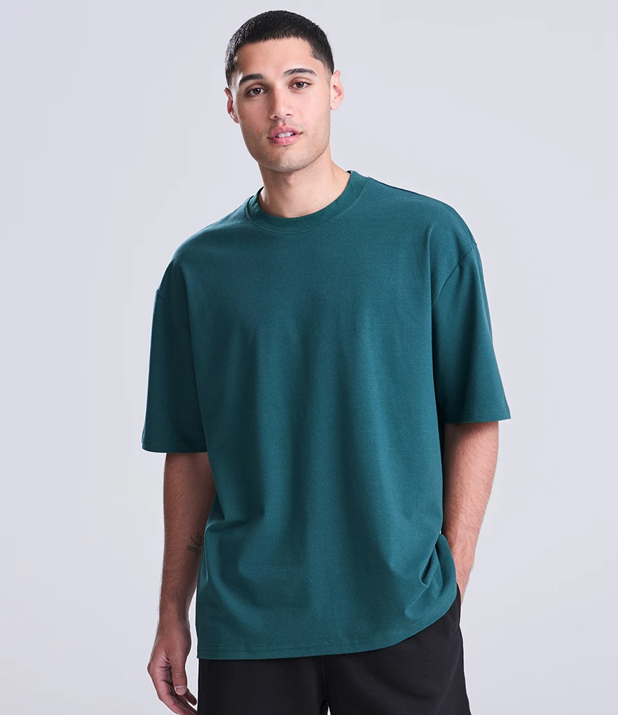 [EA006 BLK XS] Ecologie Arrow Recycled Heavy Oversize T-Shirt (Black, XS)